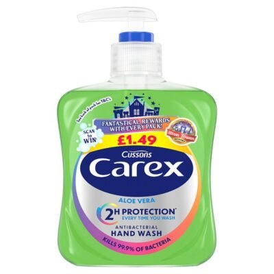 Carex Aloe Vera Antibacterial Hand Wash 250ml
