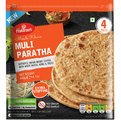 Haldiram's Muli Paratha - 400g