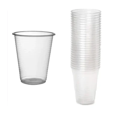 Clear Plastic  Cups Pack of 100.