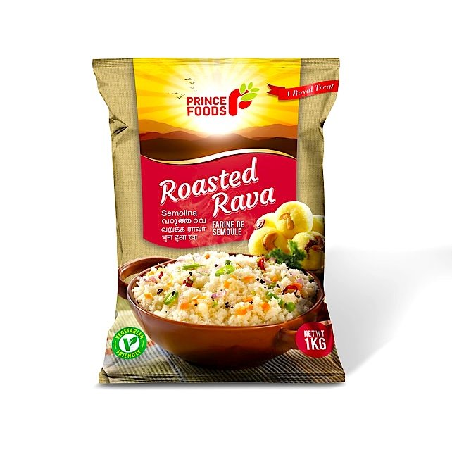 Prince Foods Roasted Rava (Semolina) 1kg