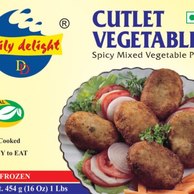 Daily Delight Vegetable Cutlet 454gm