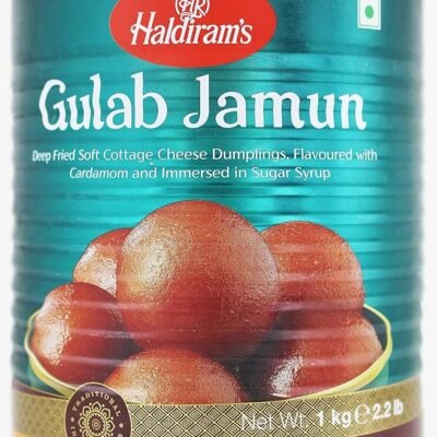 Haldiram's Gulab Jamun Tin 1kg.