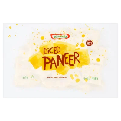 Pakeeza Diced Paneer Full Fat Soft Cheese 450g
