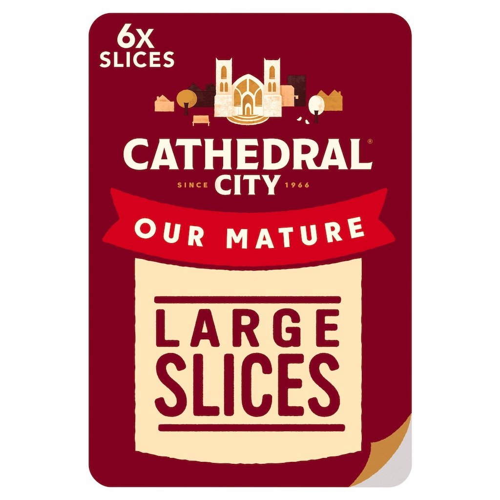 Cathedral City Mature Cheddar Cheese Slices