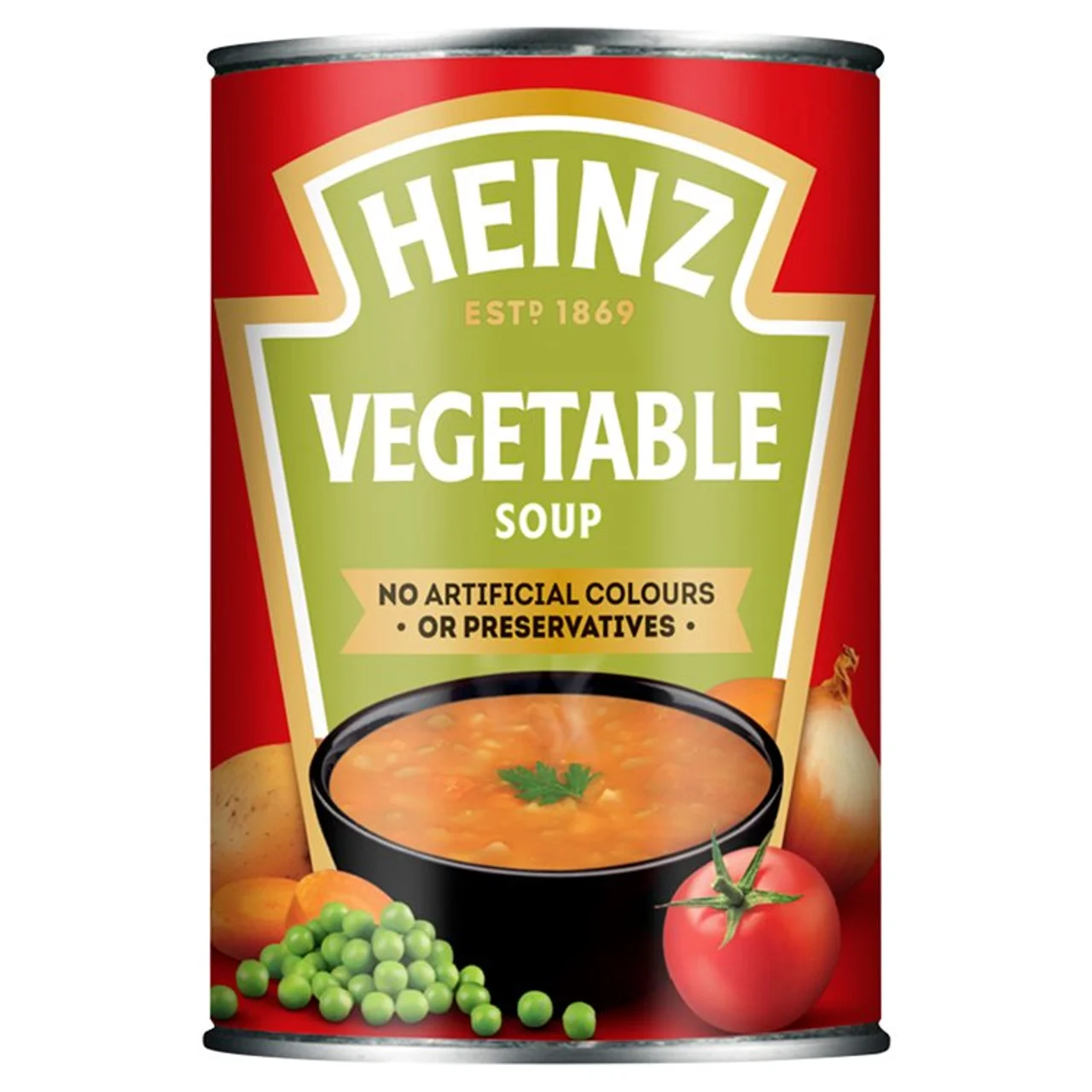 Heinz vegetable soup