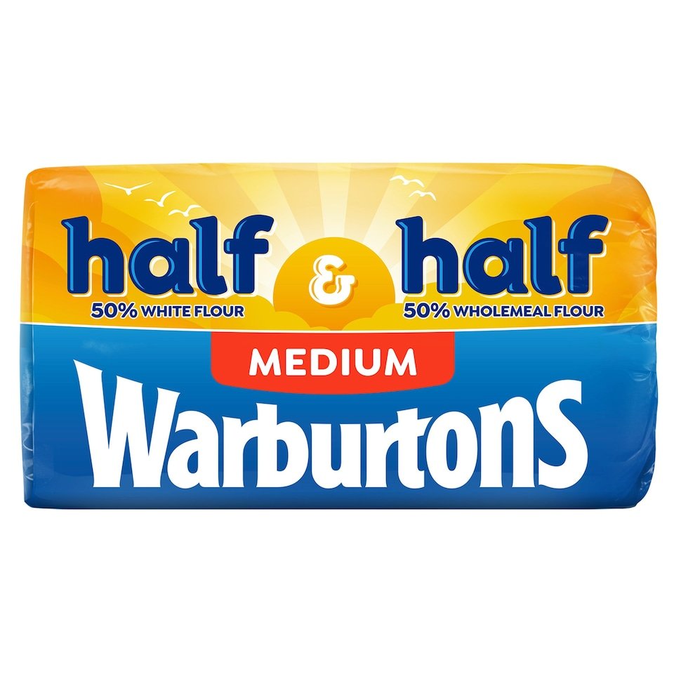 Warburtons Half And Half Medium Bread