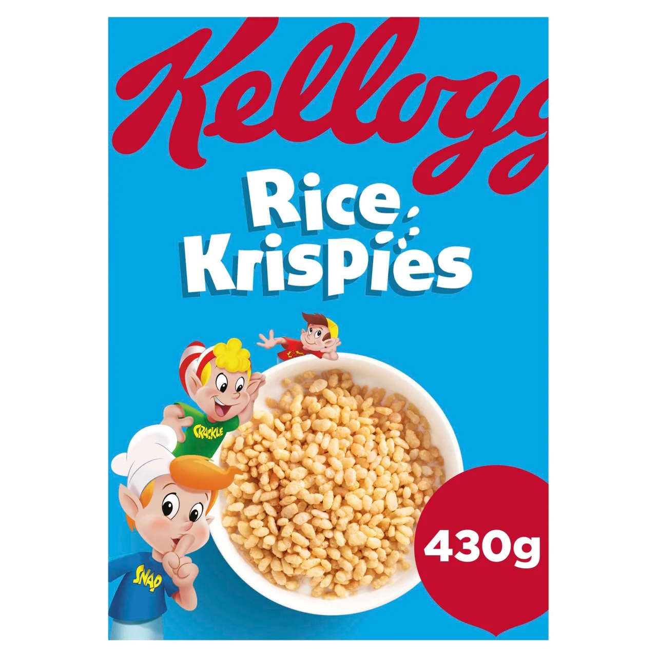 Kellogg's Rice Krispies Breakfast Cereal 430g Kellogg's Rice Krispies Breakfast Cereal 430g