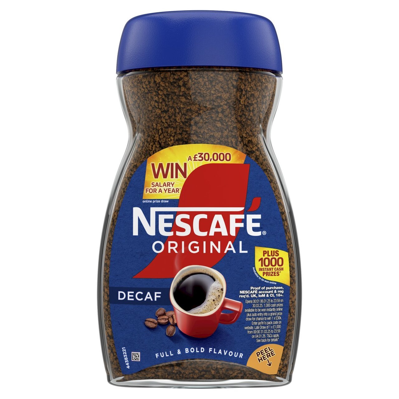 Nescafe Original Decaff Instant Coffee 200g