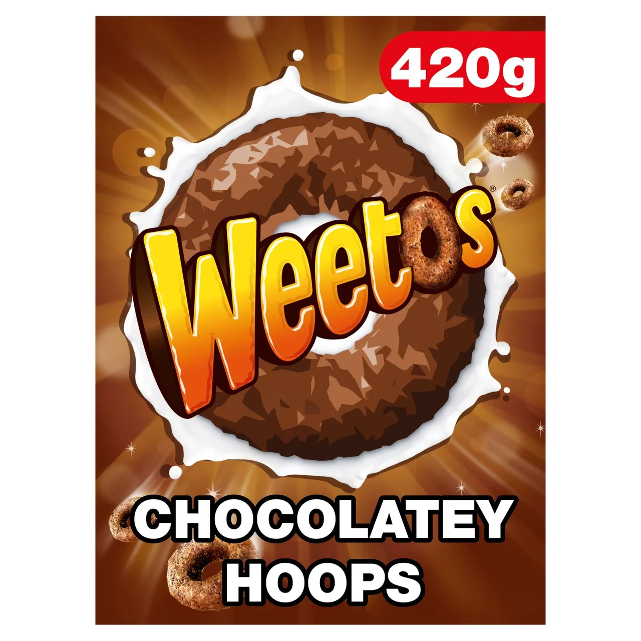 Weetos Chocolatey Hoops 420g Weetos Chocolatey Hoops 420g