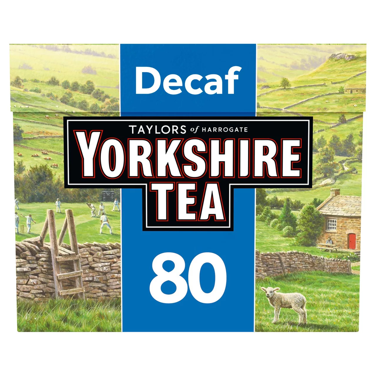 Yorkshire Tea Decaf 80 Tea Bags 250g