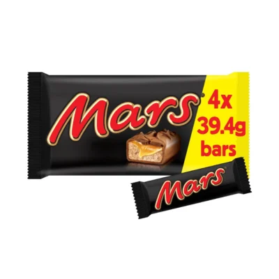 Mars Caramel Chocolate Bars 4 Pack 157g