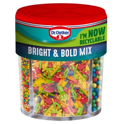 Dr. Oetker Bright & Bold Mix Sprinkles 109g